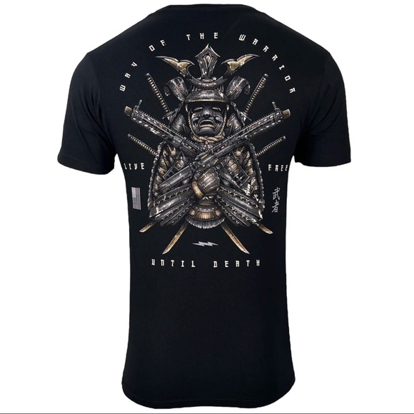 Howitzer Style Men's T-Shirt Way Of The Warrior Military Grunt MFG - Picture 3 of 11